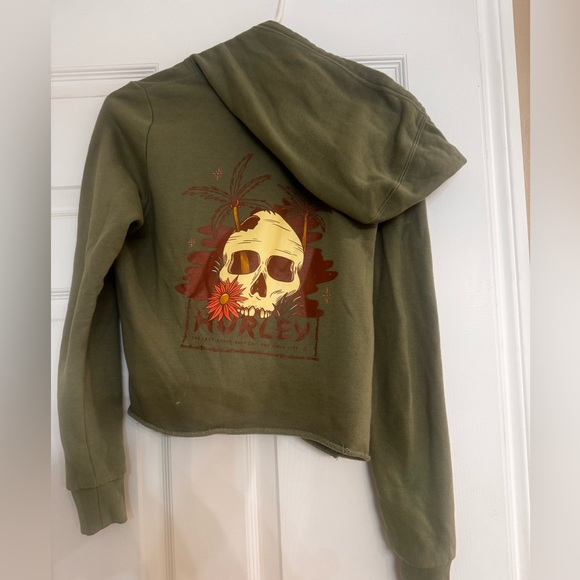 Hurley Sage Green Sweatshirt - Picture 2 of 3